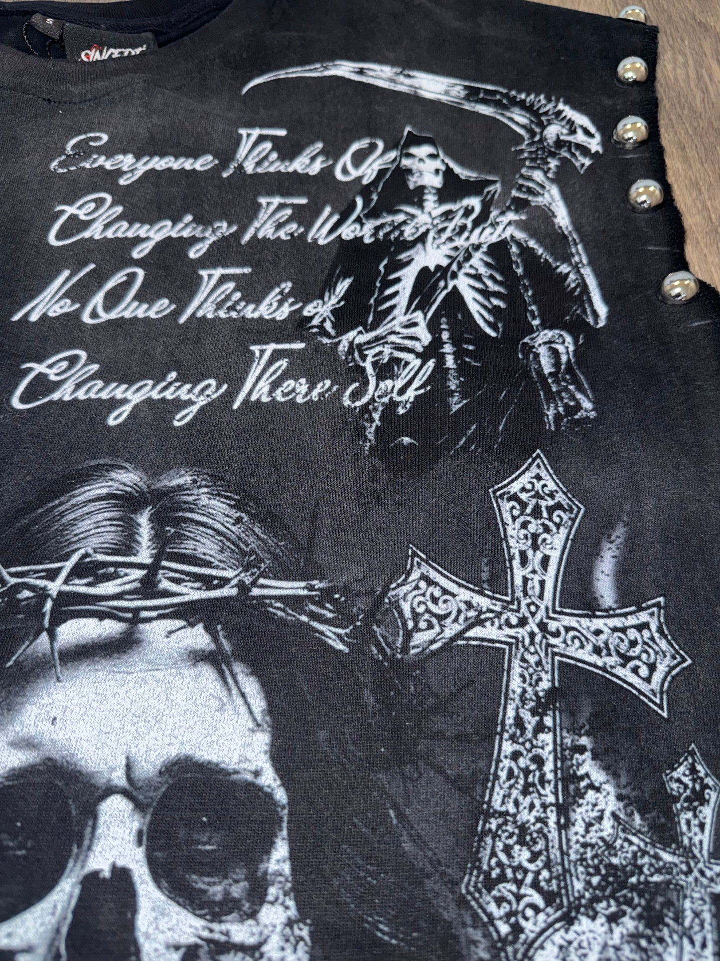 “Sincerely A Rockstar”  Sleeveless Tee