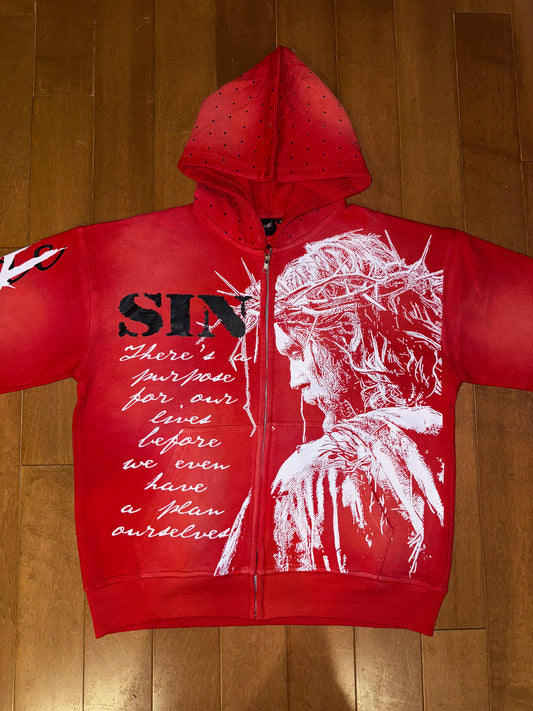 “SiN” Zip Up